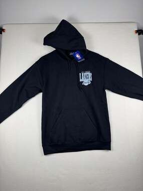 Blue 84 Los Angeles Lakers Hoodie Size S Black
